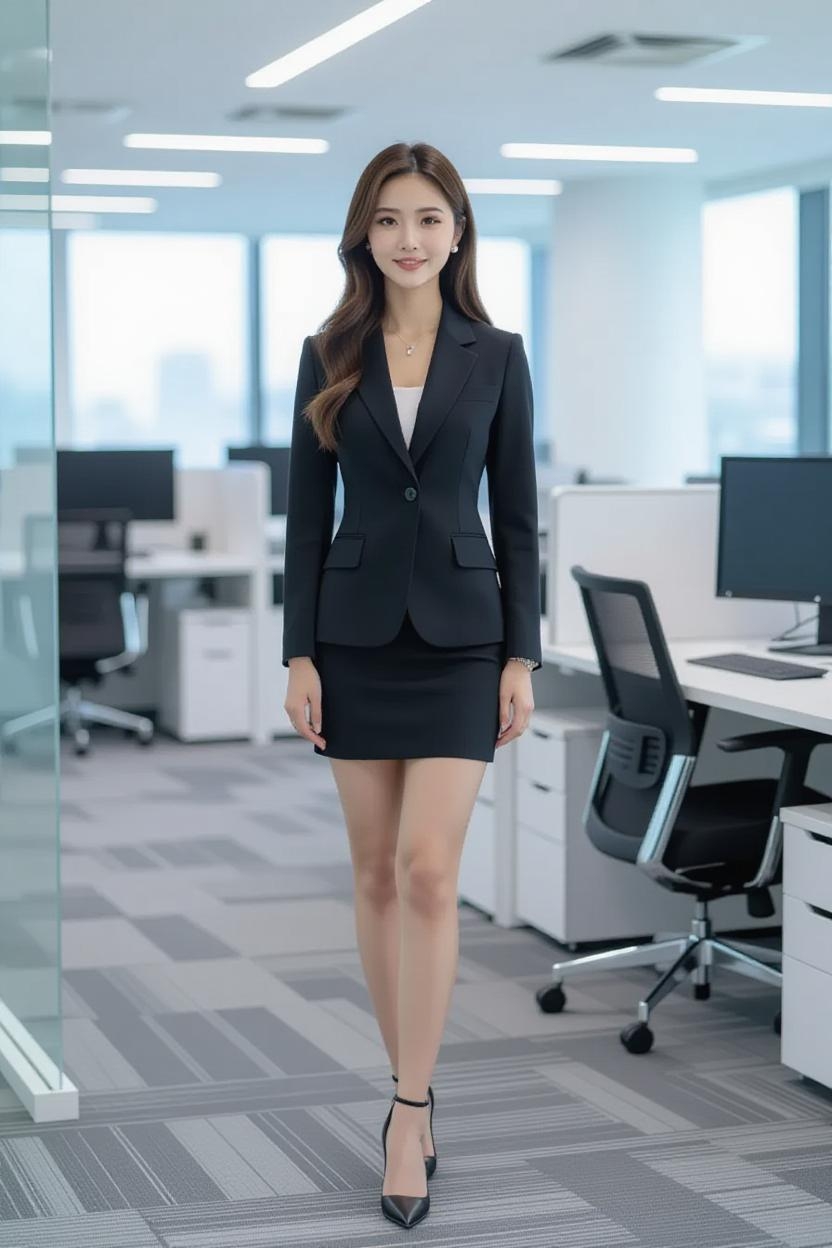 業務助理 Amy 在夜晚書桌前整理甜心網安全筆記與生活預算